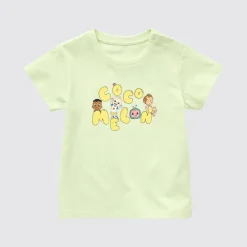 T-Shirts & Oberteile*UNIQLO Cocomelon Ut Bedrucktes T-Shirt Grun