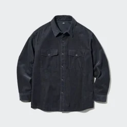Hemden*UNIQLO Cord Hemdjacke