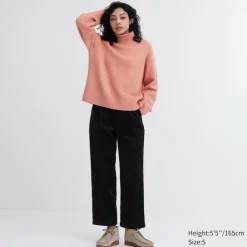 Hosen, Leggings & Jogginghosen*UNIQLO Cord Hose In 7/8-Lange (Relaxed Fit)