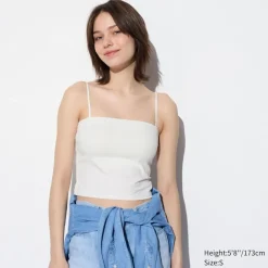 T-Shirts & Oberteile*UNIQLO Cropped Airism Bh-Schlauchtop