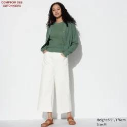 Jeans*UNIQLO Cropped Jeans (Wide Fit)
