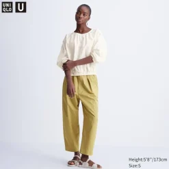 Hosen, Leggings & Jogginghosen*UNIQLO Cropped Parachute Hose