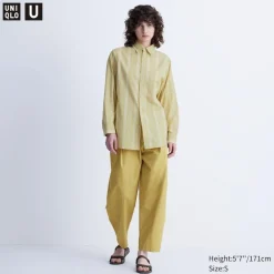Hosen, Leggings & Jogginghosen*UNIQLO Cropped Parachute Hose (Lang)