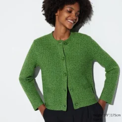 Pullover & Strickjacken*UNIQLO Cropped Strickjacke