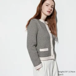 Pullover & Strickjacken*UNIQLO Cropped Strickjacke
