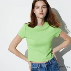 T-Shirts & Oberteile*UNIQLO Cropped T-Shirt