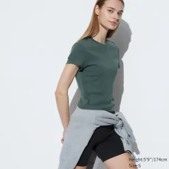 T-Shirts & Oberteile*UNIQLO Cropped T-Shirt