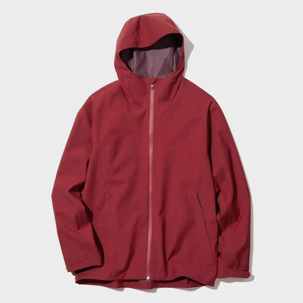 Mäntel, Jacken, Parka & Westen*UNIQLO 3D Blocktech Parka Rot