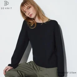 Pullover & Strickjacken*UNIQLO 3D Knit Nahtloser Baumwolle Pullover