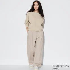 Jeans*UNIQLO Drape Jeans Mit Bundfalten