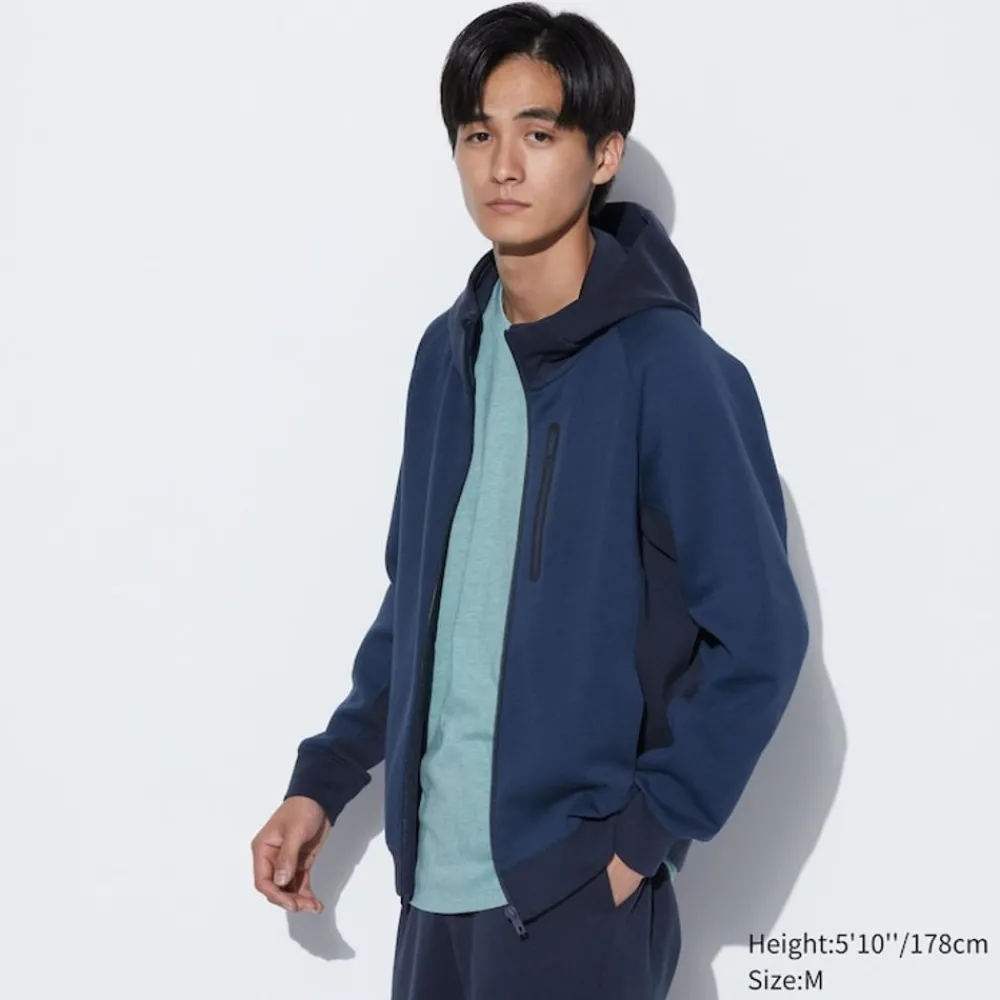 Sweatshirts, Hoodies & Jogginghosen*UNIQLO Dry Stretch Sweatjacke Mit Kapuze