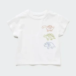 T-Shirts & Oberteile*UNIQLO Dry T-Shirt Mit Print
