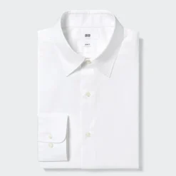 Hemden*UNIQLO Easy Care Stretch Langarm Hemd (Slim Fit)