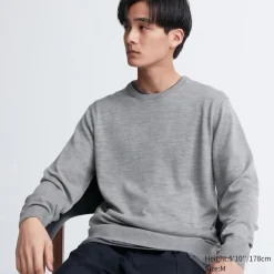Pullover & Strickjacken*UNIQLO 100% Extra Feine Merinowolle Pullover