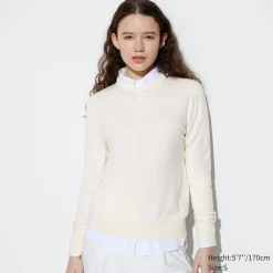 Pullover & Strickjacken*UNIQLO 100 % Extra Feine Merinowolle Pullover