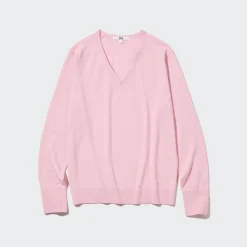 Pullover & Strickjacken*UNIQLO 100 % Extra Feine Merinowolle Pullover Mit V-Ausschnitt