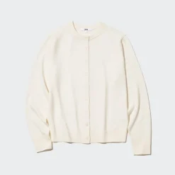 Pullover & Strickjacken*UNIQLO 100 % Extra Feine Merinowolle Strickjacke