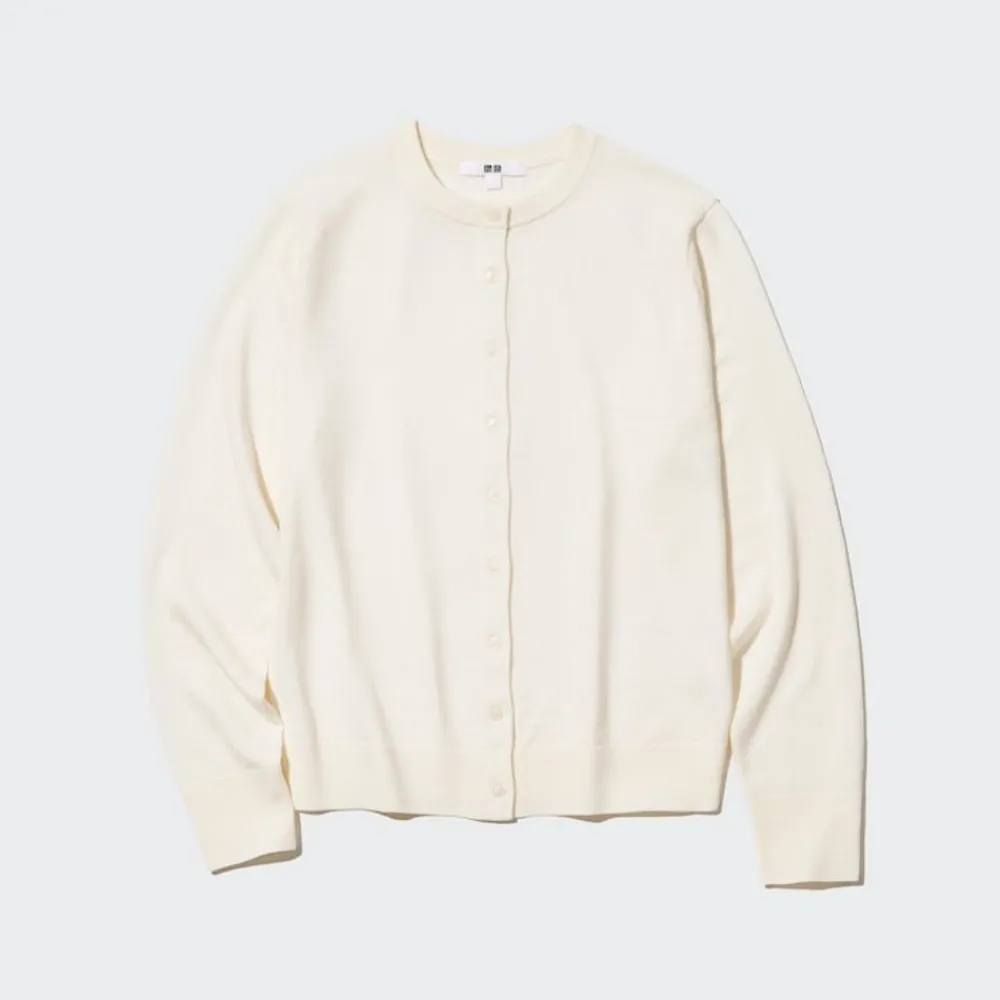 Pullover & Strickjacken*UNIQLO 100 % Extra Feine Merinowolle Strickjacke
