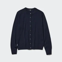 Pullover & Strickjacken*UNIQLO 100 % Extra Feine Merinowolle Strickjacke