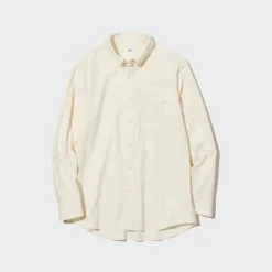Hemden*UNIQLO Flanell Hemd Grauweis