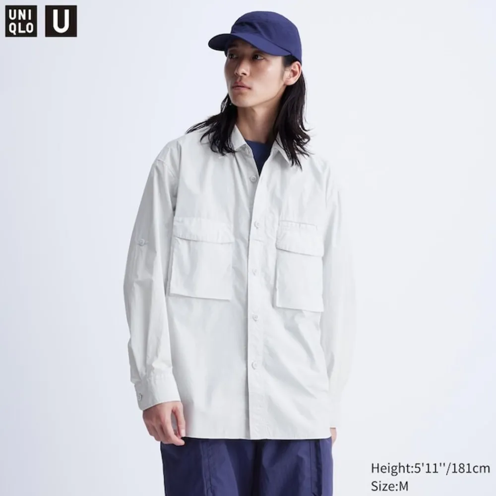 Hemden*UNIQLO Funktionale Hemdjacke