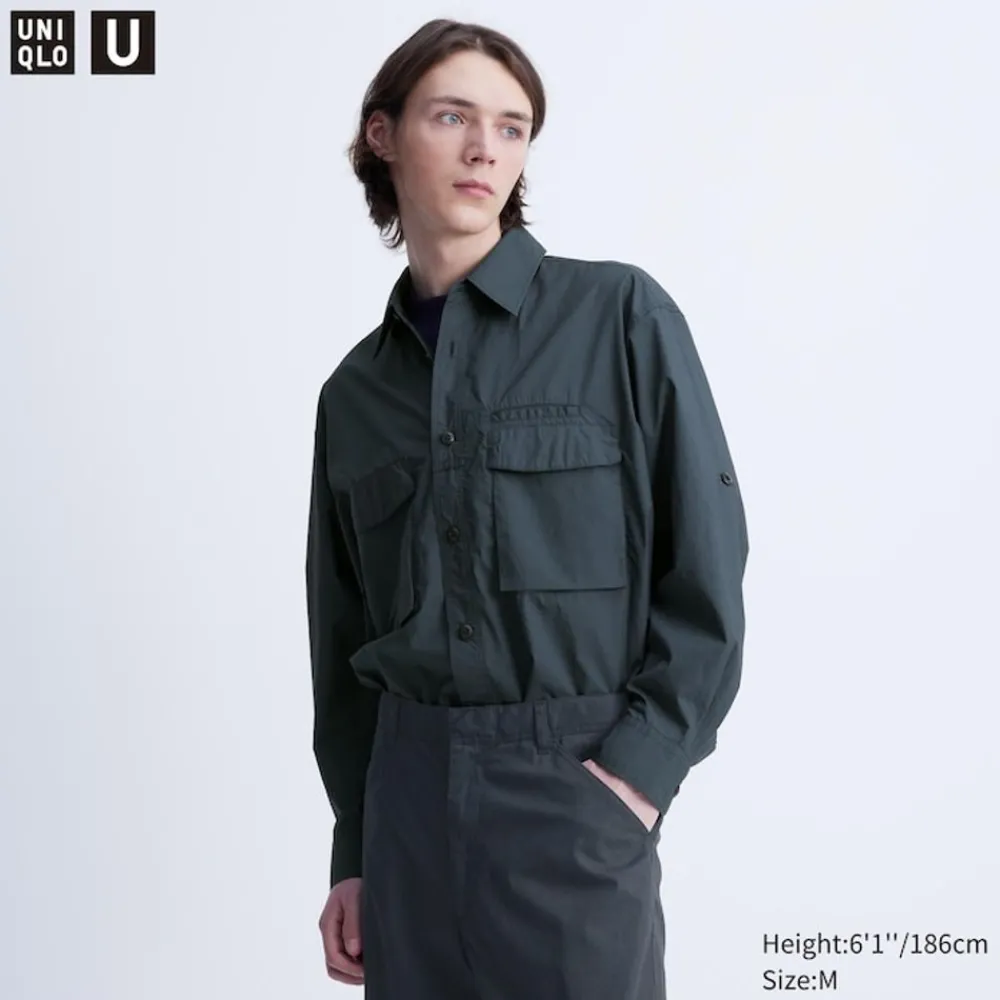 Hemden*UNIQLO Funktionale Hemdjacke