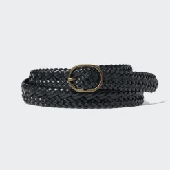 Accessoires & Taschen*UNIQLO Geflochtener Ledergurtel Mit Runder Schnalle