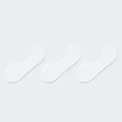Socken, Strumpfhosen & Leggings*UNIQLO Gefutterte Fuslinge (3 Paar) Weis