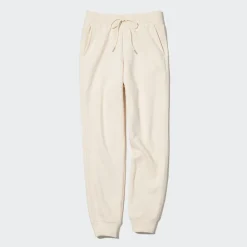 Hosen, Leggings & Jogginghosen*UNIQLO Gefutterte Heattech Jogginghose Grauweis