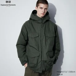 Mäntel, Jacken, Parka & Westen*UNIQLO Gefutterte Heattech Thermo Jacke