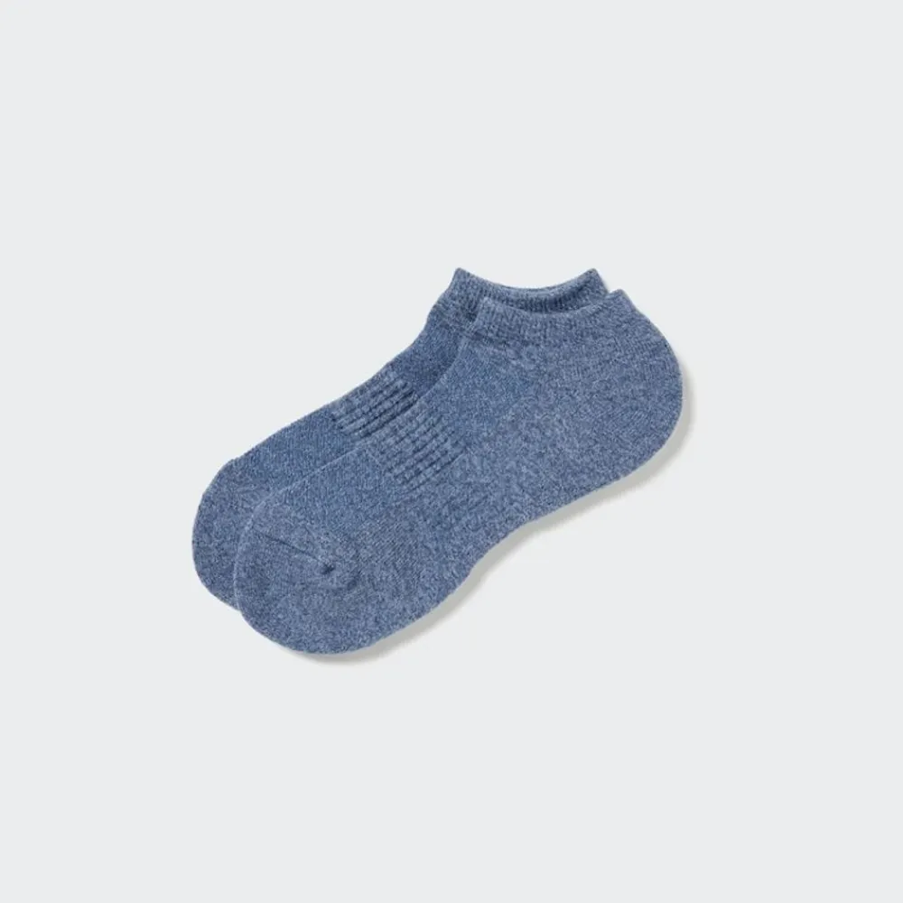 Socken*UNIQLO Gefutterte Kurze Heattech Thermo Socken