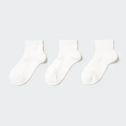 Socken, Strumpfhosen & Leggings*UNIQLO Gefutterte Kurze Sportsocken (3 Paar)
