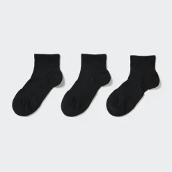 Socken, Strumpfhosen & Leggings*UNIQLO Gefutterte Kurze Sportsocken (3 Paar)
