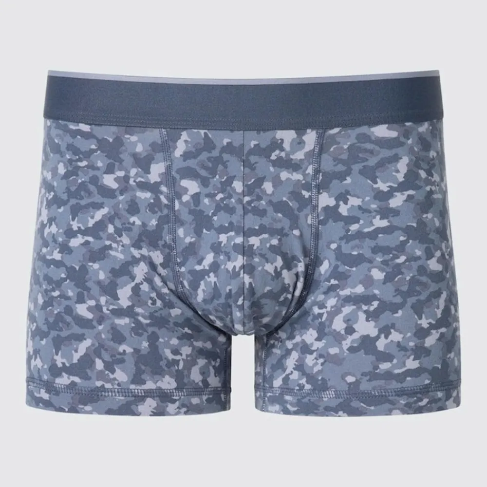 Unterwäsche*UNIQLO Gemusterte Baumwolle Unterhose Mit Niedrigem Bund