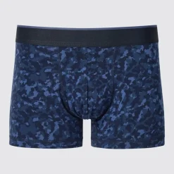 Unterwäsche*UNIQLO Gemusterte Baumwolle Unterhose Mit Niedrigem Bund