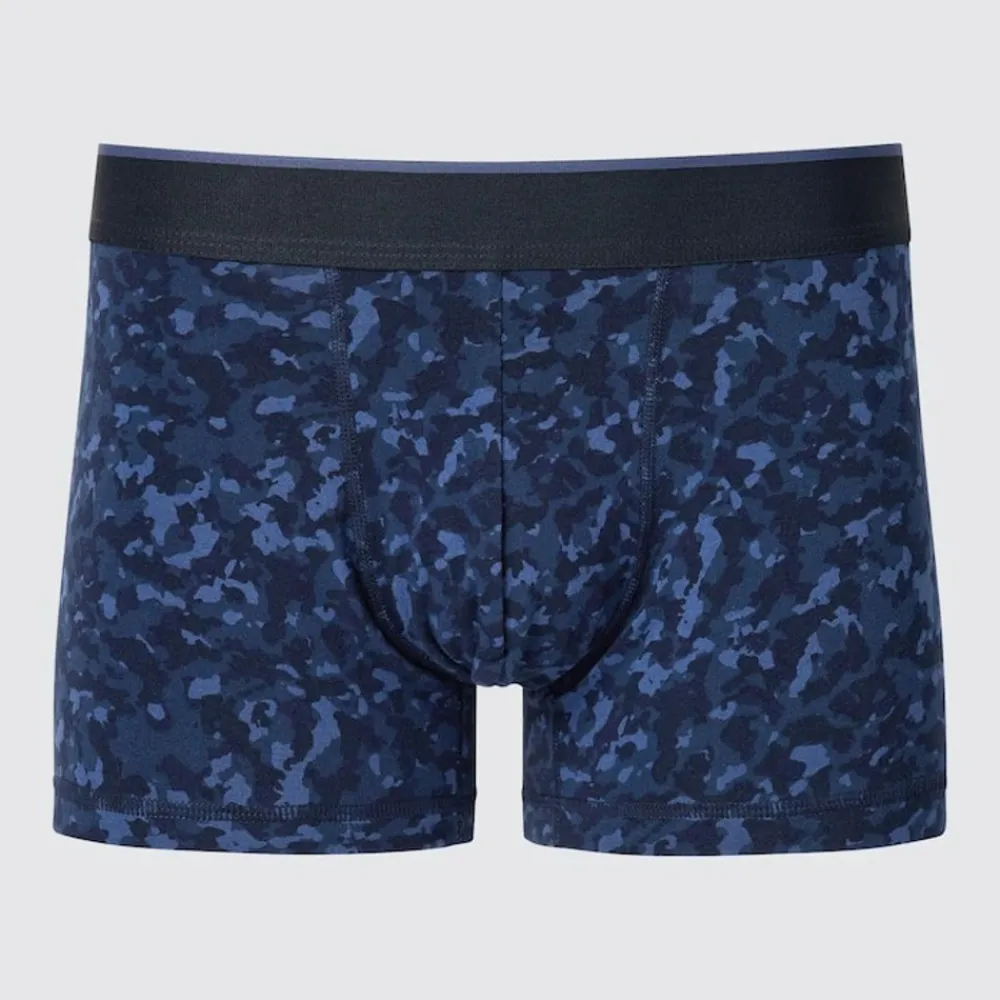 Unterwäsche*UNIQLO Gemusterte Baumwolle Unterhose Mit Niedrigem Bund
