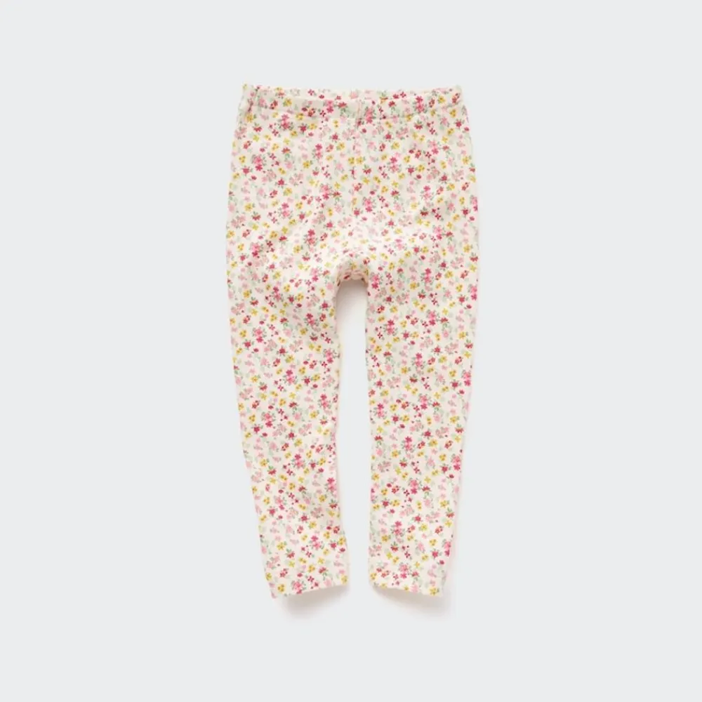 Leggings*UNIQLO Gemusterte Leggings Grauweis