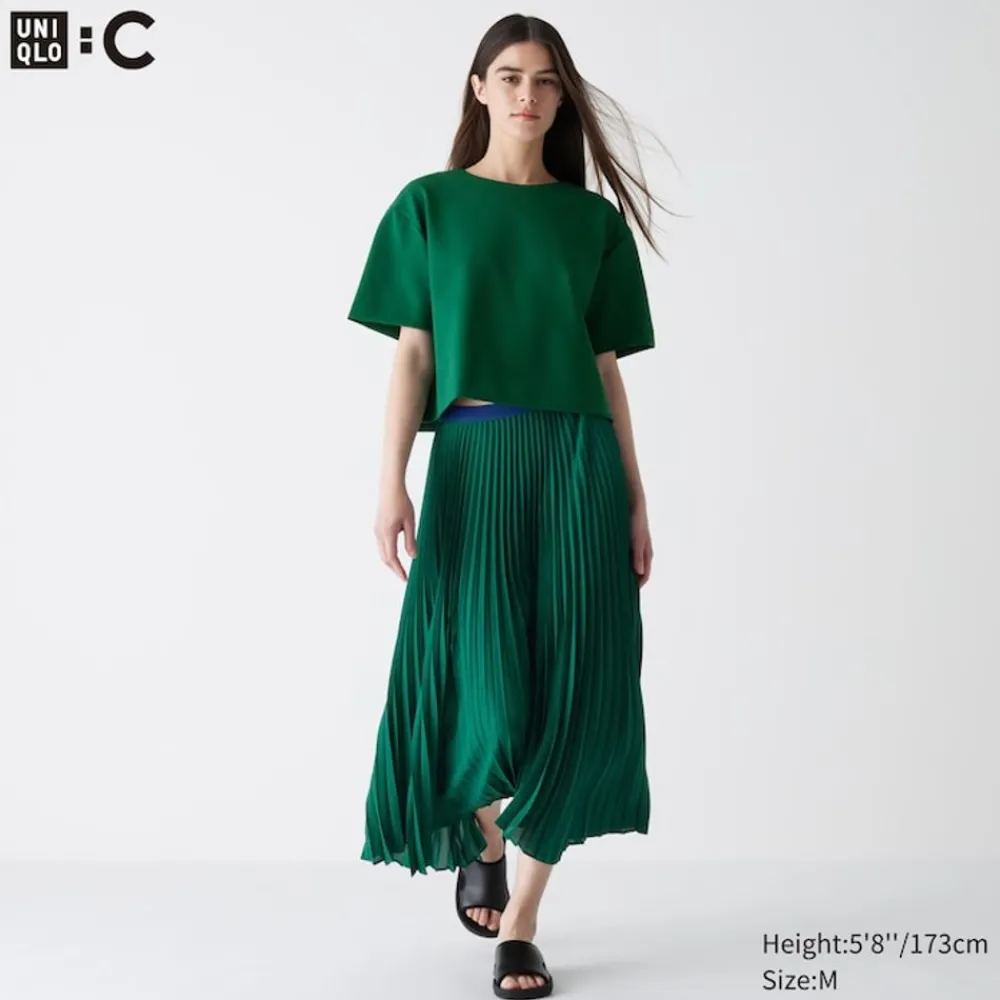 Röcke*UNIQLO Gemusterter Faltenrock