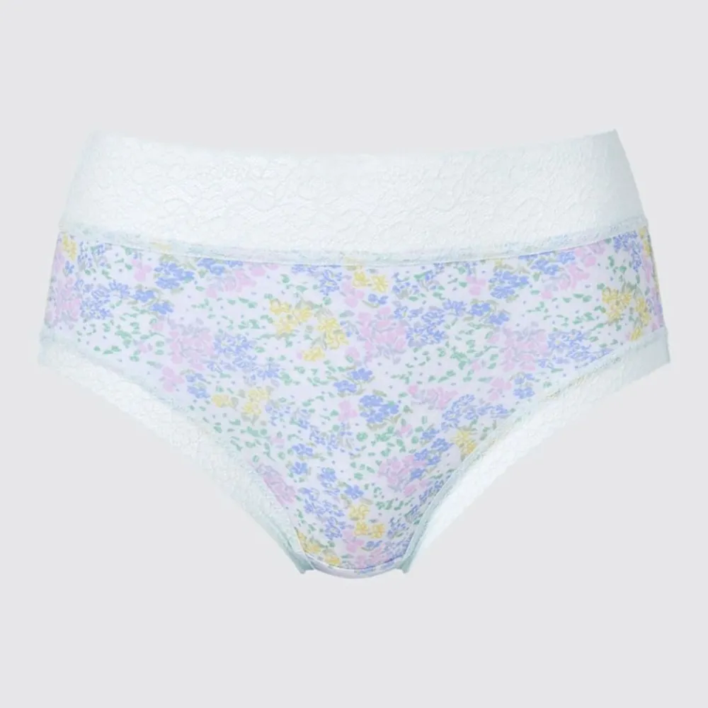 Bhs & Unterwäsche*UNIQLO Gemusterter Slip Mit Hohem Bund