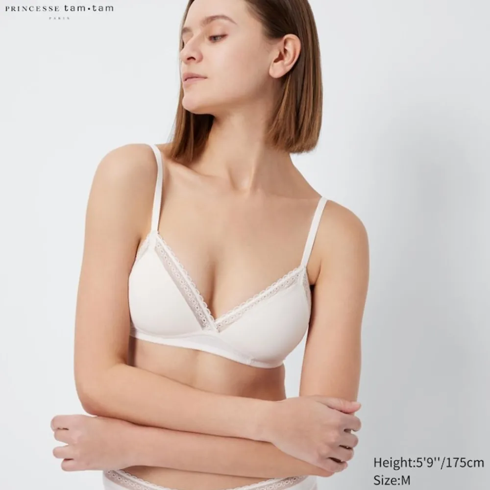 Bhs & Unterwäsche*UNIQLO Gepolsteter Mikrofaser Bh