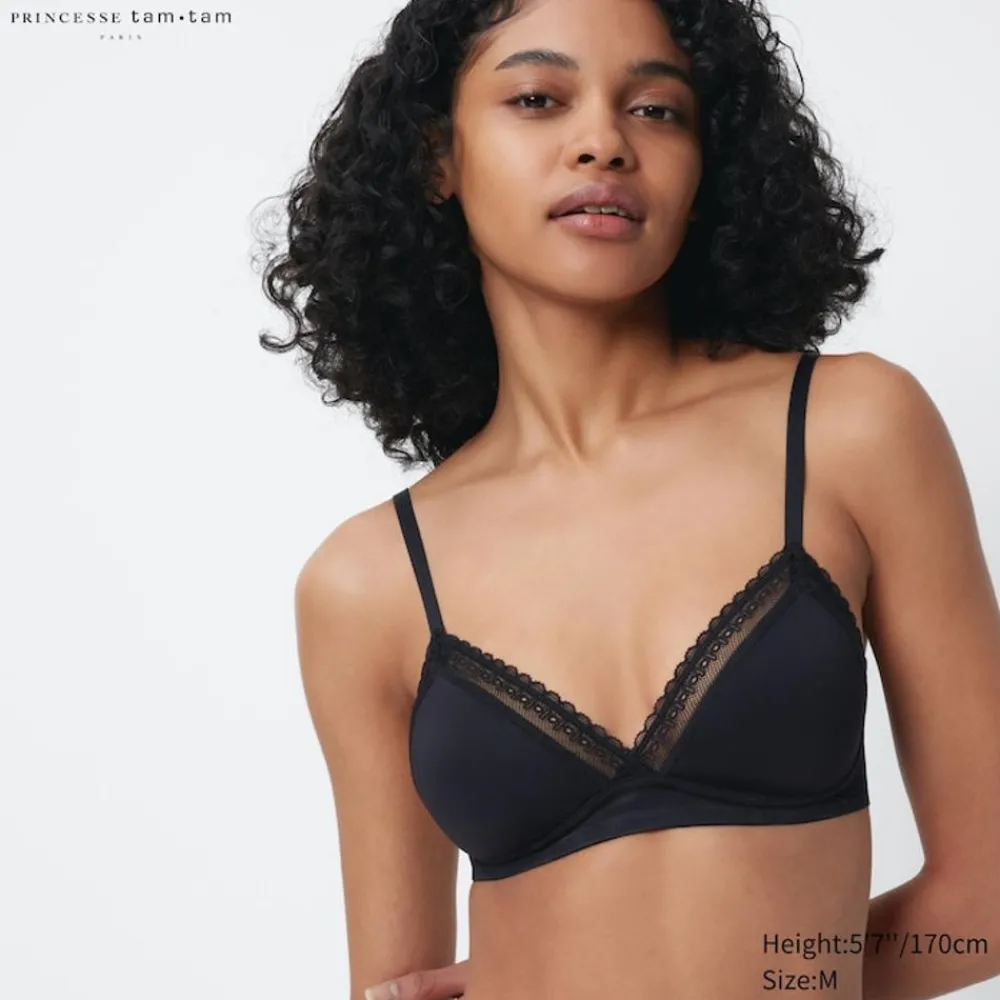 Bhs & Unterwäsche*UNIQLO Gepolsteter Mikrofaser Bh