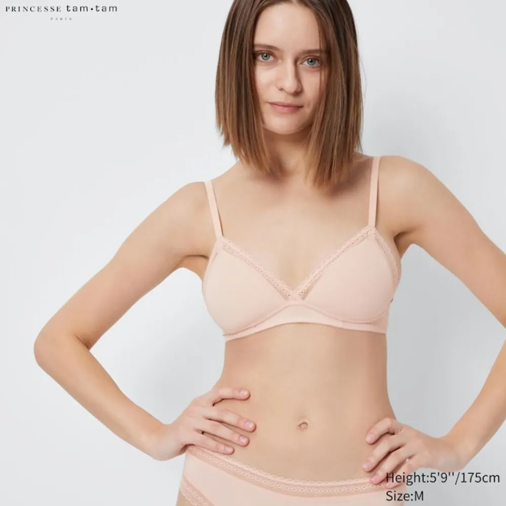 Bhs & Unterwäsche*UNIQLO Gepolsteter Mikrofaser Bh