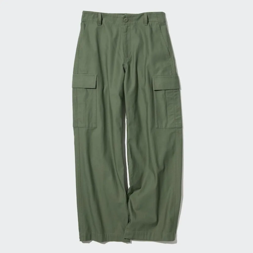 Hosen, Leggings & Jogginghosen*UNIQLO Gerade Cargohose (Wide Fit)