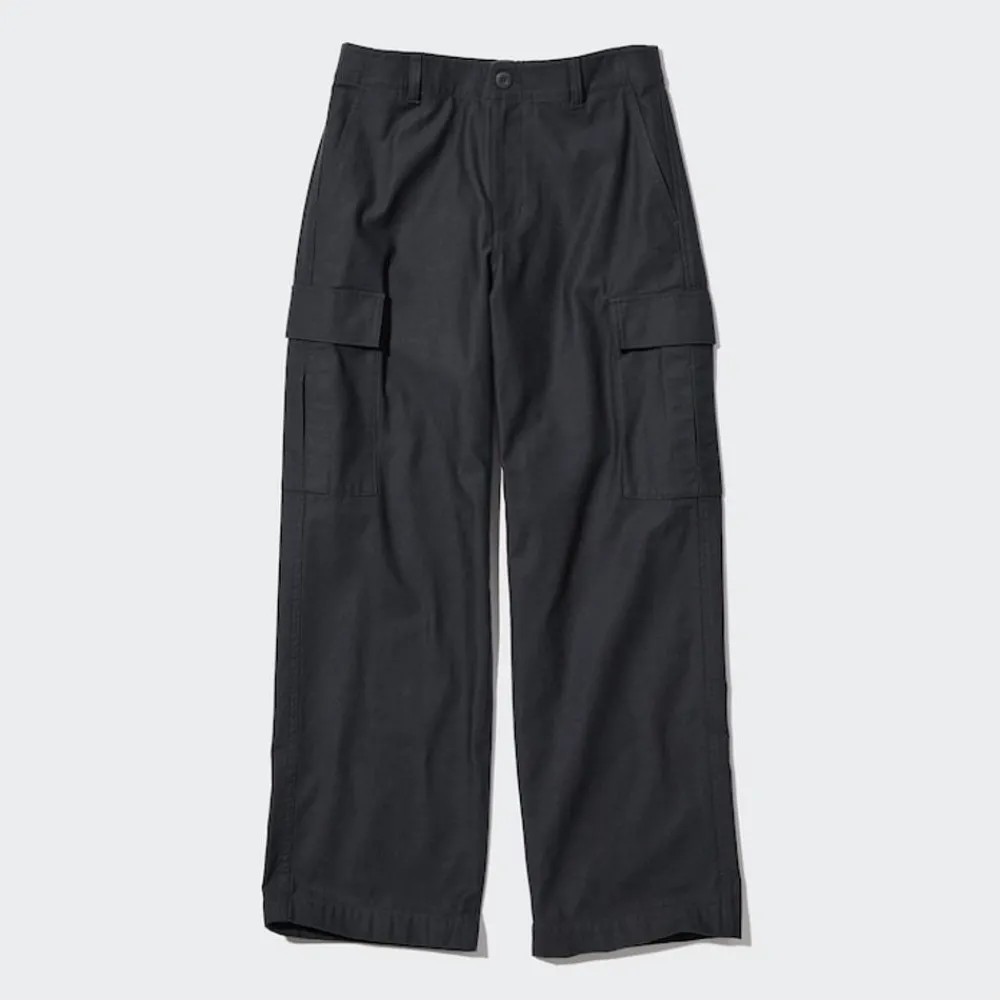 Hosen, Leggings & Jogginghosen*UNIQLO Gerade Cargohose (Wide Fit)
