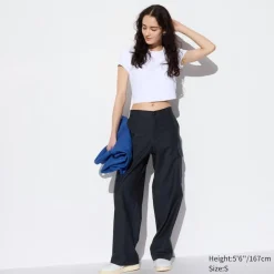 Hosen, Leggings & Jogginghosen*UNIQLO Gerade Cargohose (Wide Fit)