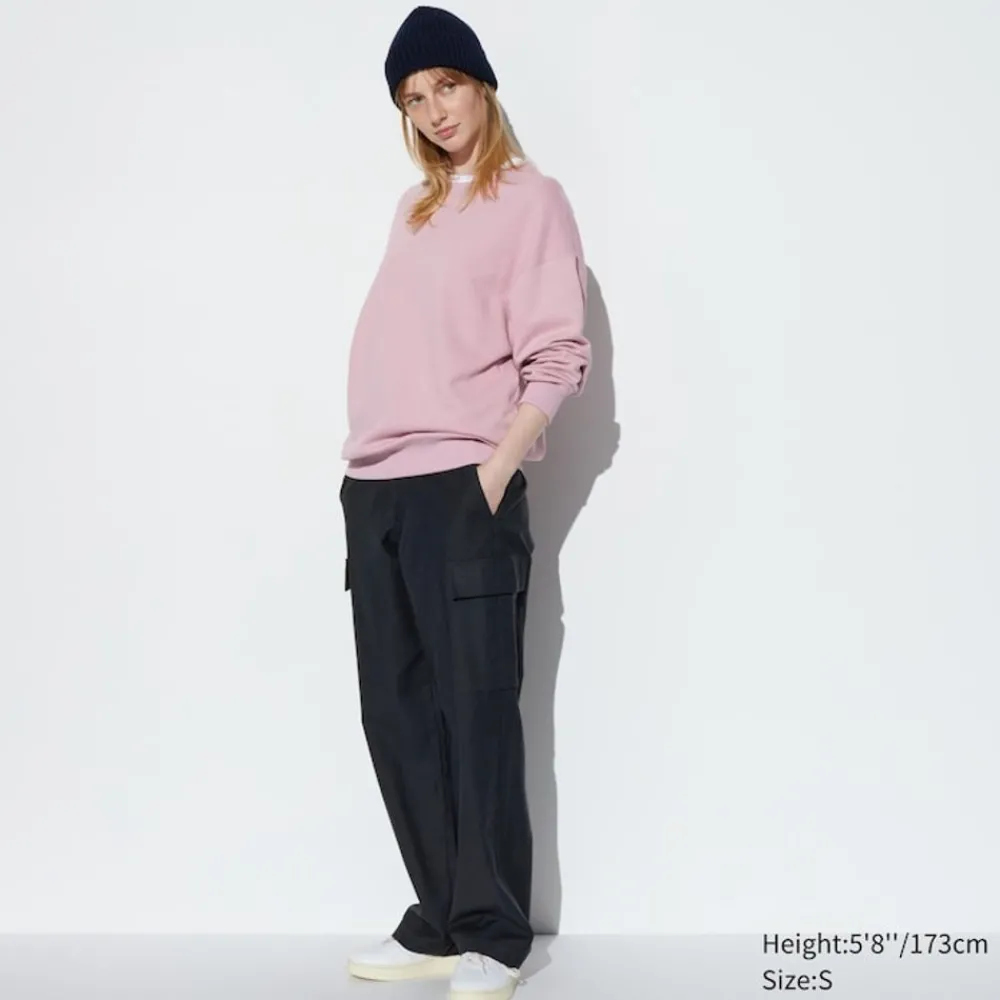 Hosen, Leggings & Jogginghosen*UNIQLO Gerade Cargohose (Wide Fit, Lang)