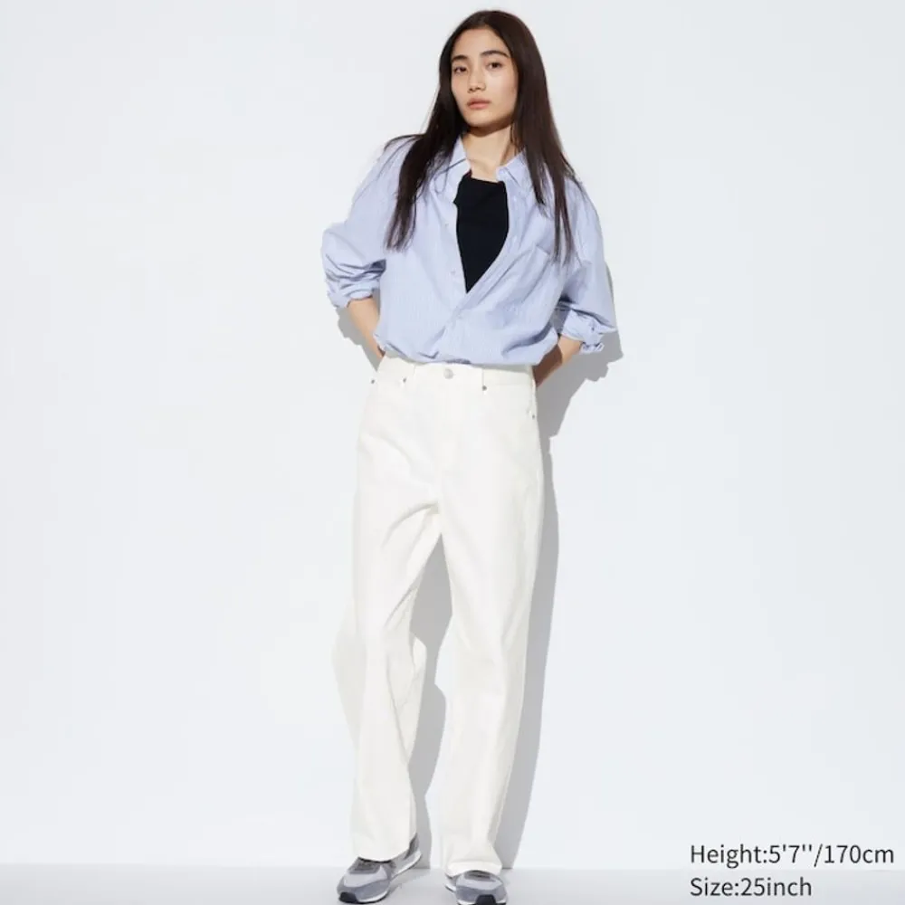 Jeans*UNIQLO Gerade Jeans (Wide Fit)