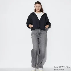 Jeans*UNIQLO Gerade Jeans (Wide Fit)