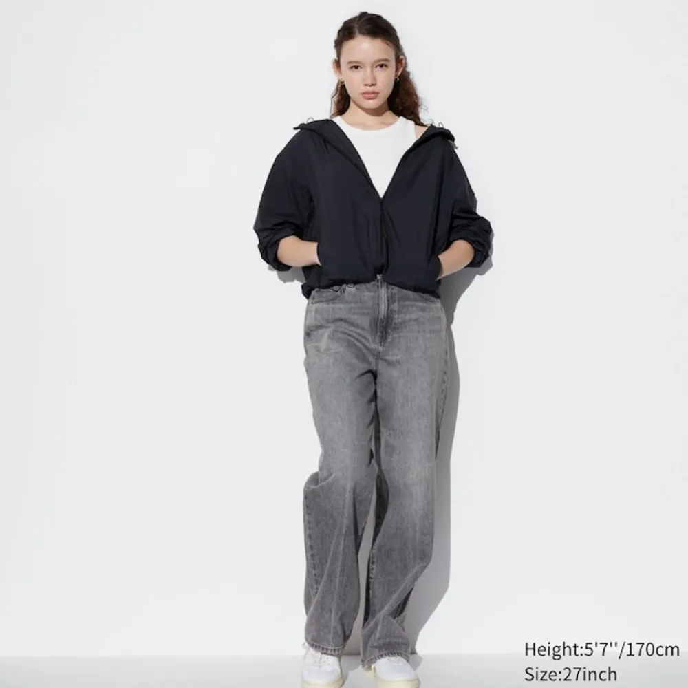 Jeans*UNIQLO Gerade Jeans (Wide Fit)