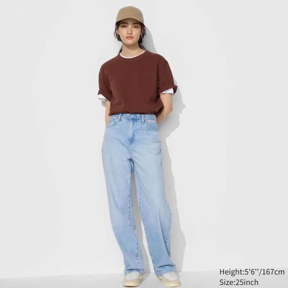 Jeans*UNIQLO Gerade Jeans (Wide Fit)